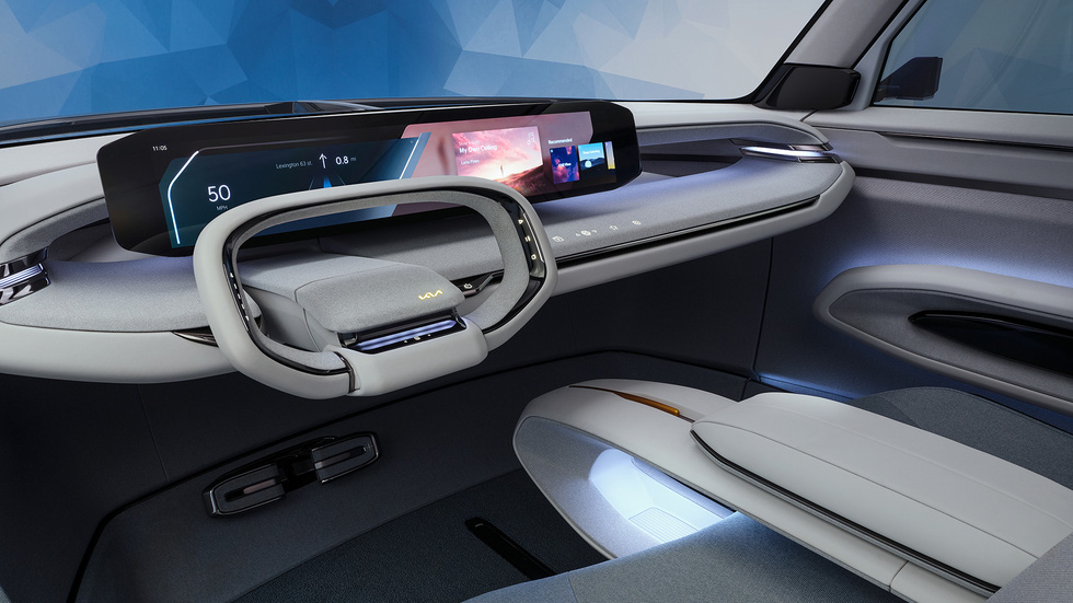 Màn hình điều khiển xe điện Kia EV9