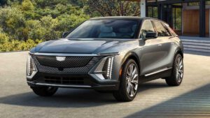 Chiếc SUV điện đầu tiên của Acura có một đầu xe sáng rực