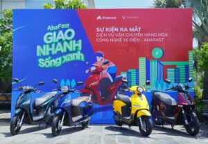Các mẫu xe điện được ra mắt tại sự kiện