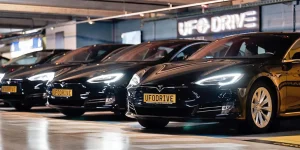 Công ty cho thuê ô tô điện UFODrive cuối cùng đã đến Hoa Kỳ