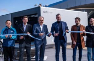NIO ra mắt trạm đổi pin đầu tiên tại Đức