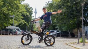 Ado Ebike A20 XE - chiếc xe đạp điện gấp siêu nhỏ gọn và tiện lợi của Xiaomi
