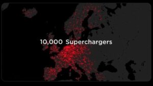 Tesla đã lắp đặt 10.000 trụ sạc ở châu Âu