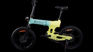 Xe đạp điện gấp nhỏ gọn Zectron có quãng đường di chuyển ấn tượng