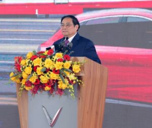 Vinfast xuất khẩu xe điện sang Mỹ loạt đầu 999 chiếc VF8