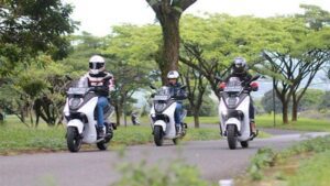 Yamaha thử nghiệm xe máy điện E01 tại Indonesia