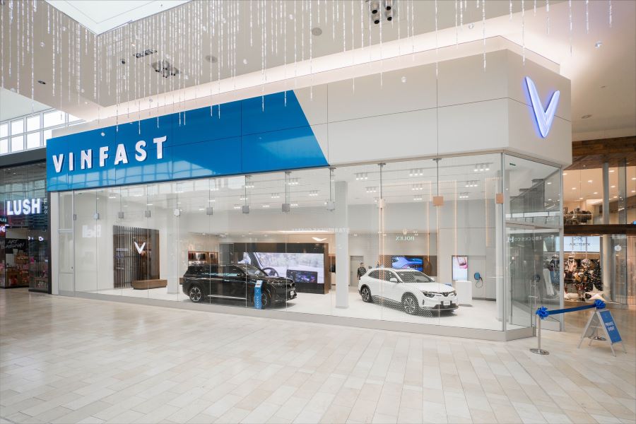 Cửa hàng đầu tiên của Vinfast tại Canada