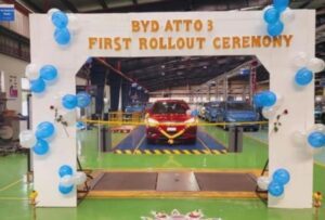 Hãng xe Trung Quốc BYD bắt đầu sản xuất xe điện Atto 3 tại Ấn Độ