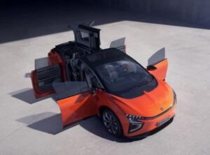 HiPhi X - SUV điện hạng sang Gullwing Trung Quốc