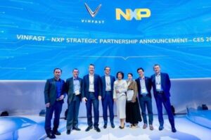 NXP và VinFast hợp tác phát triển xe điện thông minh thế hệ tiếp theo