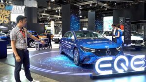 Trải nghiệm xe điện Mercedes EQE