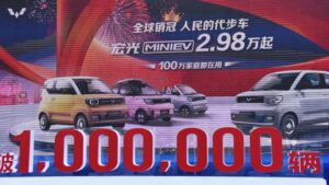 Wuling Hongguang Mini EV cán mốc doanh số hơn 1 triệu chiếc