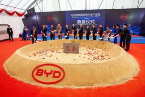 BYD động thổ nhà máy sản xuất xe điện ở Thái Lan
