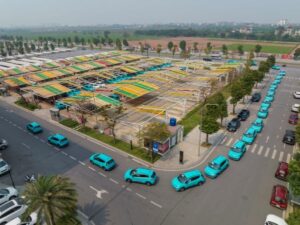 Đoàn taxi điện VinFast xuất quân, chuẩn bị vận hành trong tháng 4