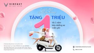 Mua 1 được 3 khi chọn xe máy điện VinFast dịp 8/3