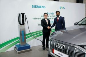 EVS và Siemens hợp tác phát triển sạc xe điện tại Việt Nam