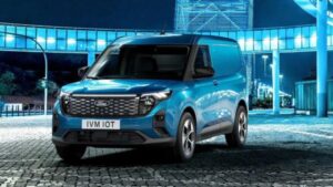 Ford E-Transit Courier 2023 ra mắt ở châu Âu