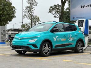 Taxi điện Vinfast chính thức vận hành tại Hà Nội