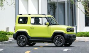 SAIC-GM-Wuling nhá hàng mini EV mới, tên nhái Jeep, dáng nhái Suzuki Jimny