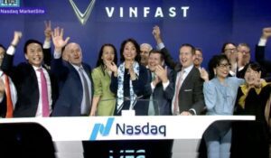 Cổ phiếu VinFast lao dốc không phanh về dưới ngưỡng 14 USD/cp