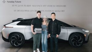 Faraday Future giao hàng chiếc FF91 đầu tiên