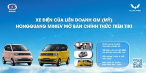 Xe điện Hongguang Mini được bán trên Tiki