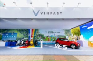 VinFast hâm nóng triển lãm Green Growth Show 2023 với loạt xe điện thông minh