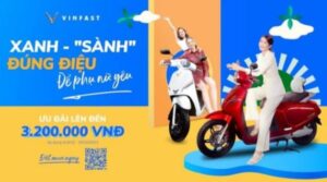 VinFast giảm 3,2 triệu đồng cho xe máy điện trong tháng 10