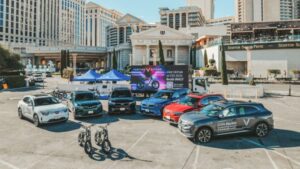 Dàn xe điện Vinfast đổ bộ triển lãm CES 2024