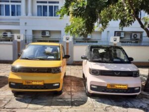 Wuling Mini EV được sử dụng để chạy taxi